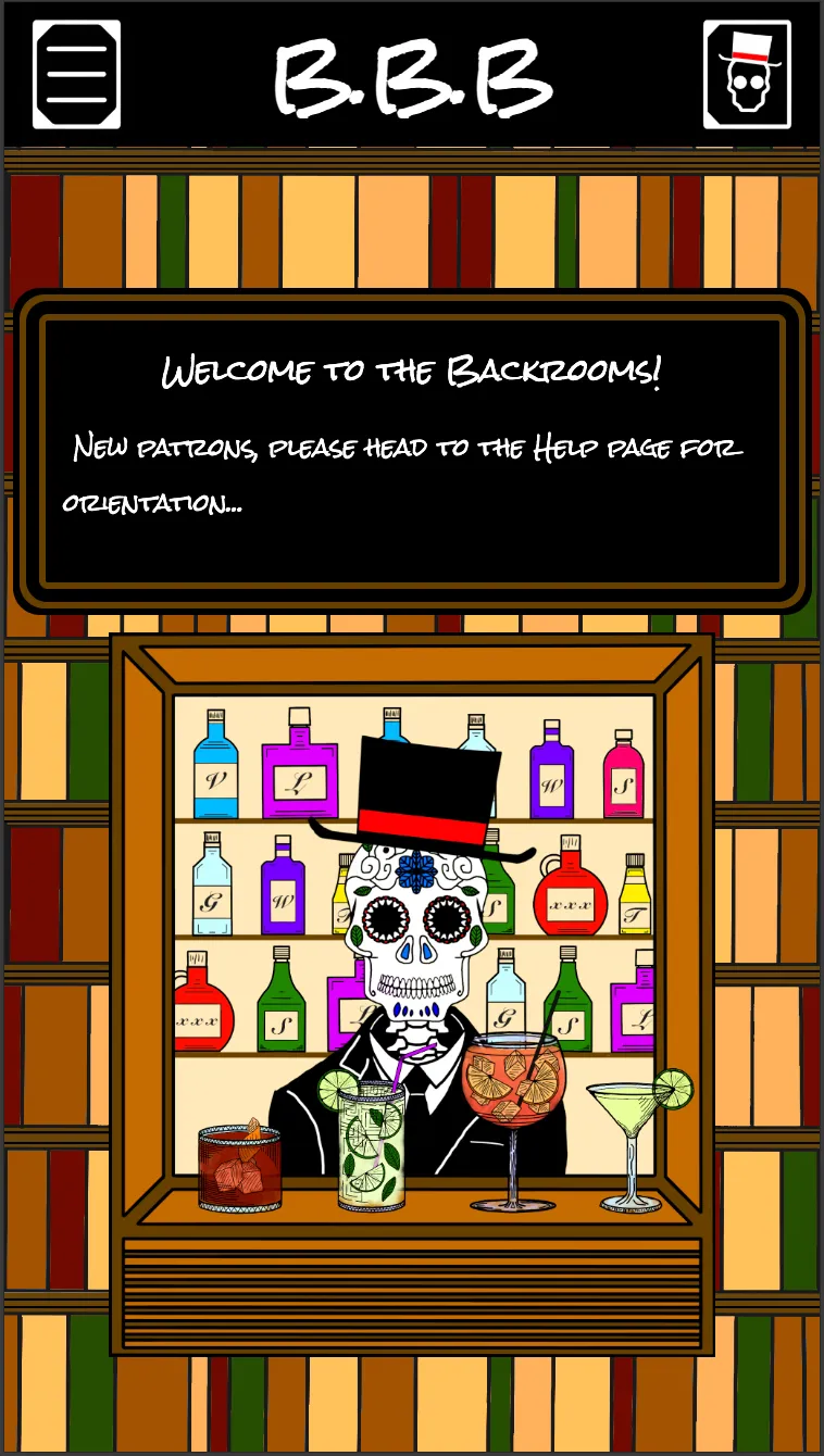 backroom bar bible home page