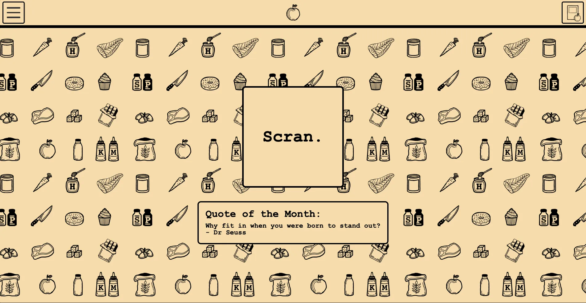 Scran home page